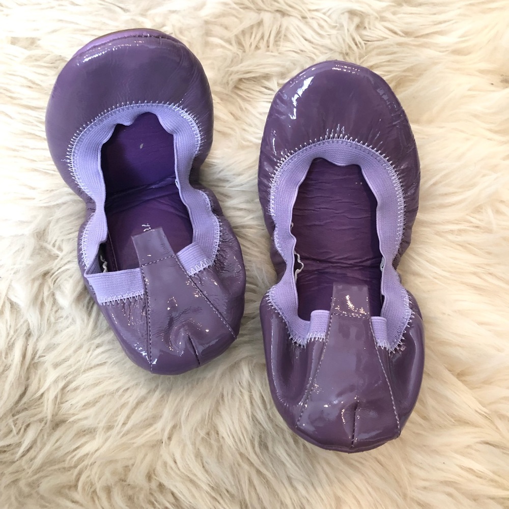Yosi Samra Foldable Lavender Flats